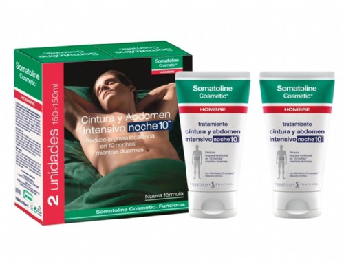 Somatoline Hombre Cintura y Abdomen Intensivo Noche 2x150ml